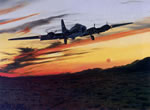 "Her Majesty The Queen"-Brian Bateman-B-17 Yankee Queen World War II Art